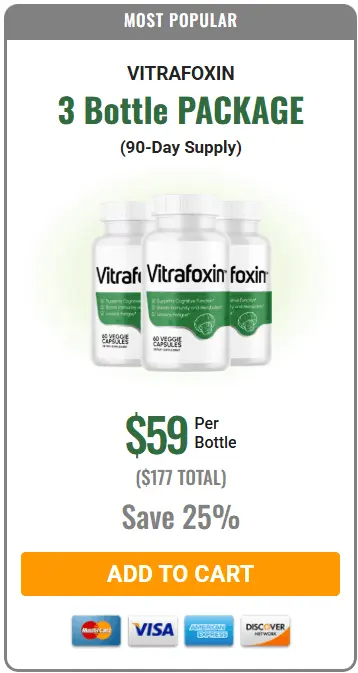 Vitrafoxin - 3 bottle